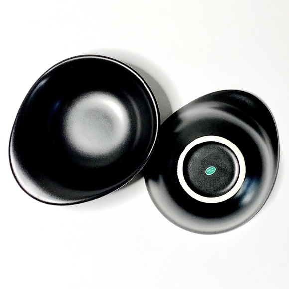 BLACK CERAMIC BOWLS - Picture 4 of 6